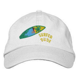 Gorra Bordada Surfer Dude Embroidered Cap