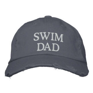 Gorra Bordada Swim Dad Embroidered Baseball Cap