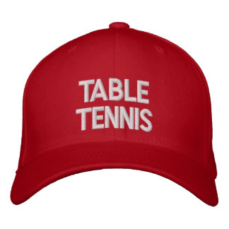 Gorra Bordada Tabla Tenis Embrodado Cap... ætecnología