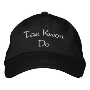 Gorra Bordada Tae Kwon Do