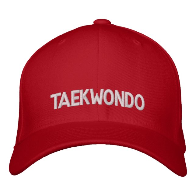 Gorra Bordada Taekwondo Embroidered Cap... ægenocidio (Anverso)
