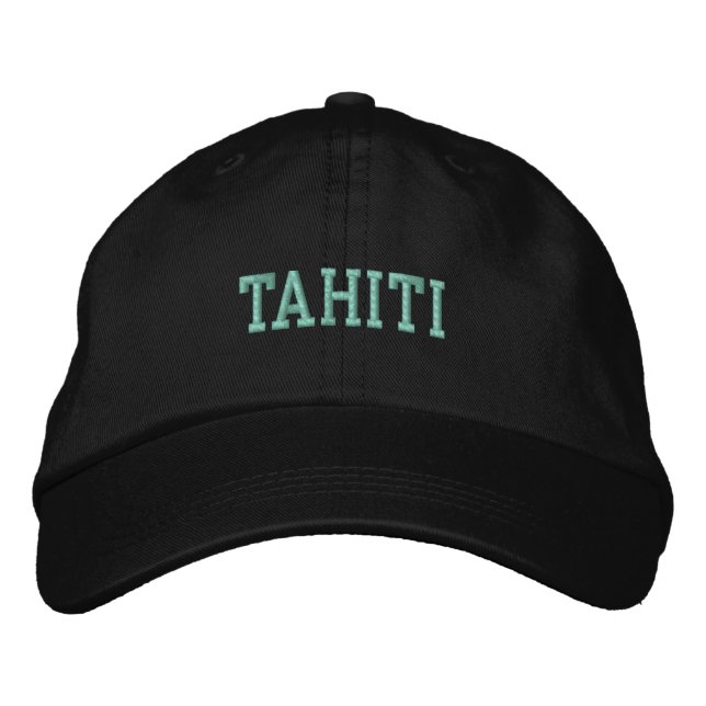 Gorra Bordada TAHITI 1 cápsula (Anverso)