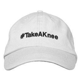 Gorra Bordada #TakeAKnee, protesta política pacífica