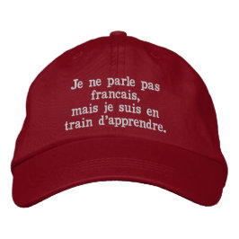 Gorra Bordada TalkCap - French