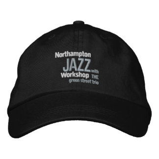 Gorra Bordada Taller de Jazz de Northampton con bordado