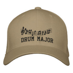 Gorra Bordada Tambor bordado Tapa de banda mayor