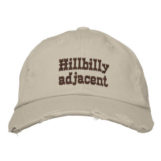 Gorra Bordada Tapa adyacente a Hillbilly