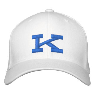 Gorra Bordada Tapa ajustable monogramada K