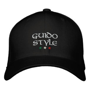 Gorra Bordada Tapa borrosa "Guido Style"