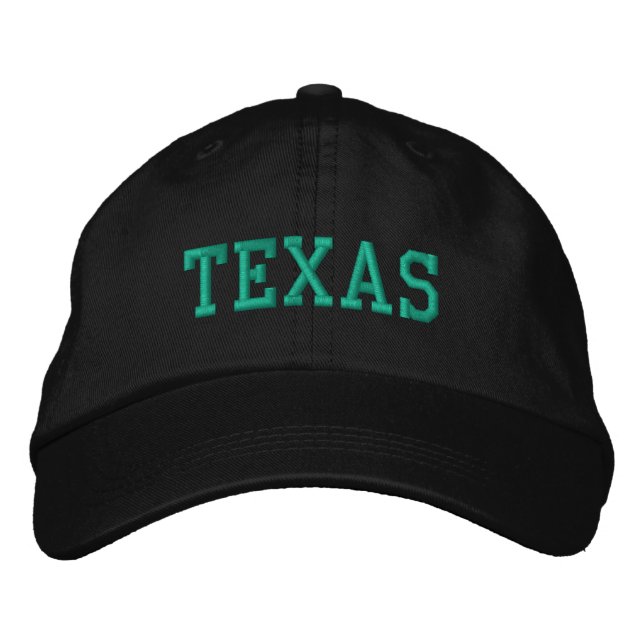 Gorra Bordada Tapa de bola de TEXAS (Anverso)
