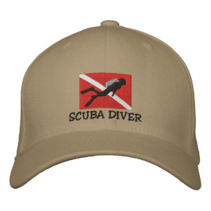 Gorra Bordada Tapa de buceador de SCUBA