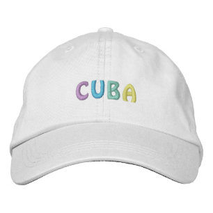 Gorra Bordada Tapa de CUBA