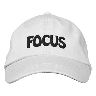 GORRA BORDADA TAPA DE ENFOQUE