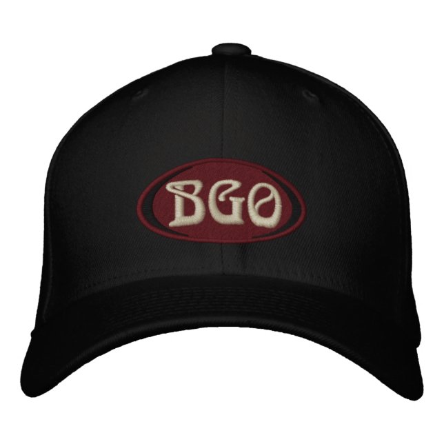 Gorra Bordada Tapa de la bola de BGO (Anverso)