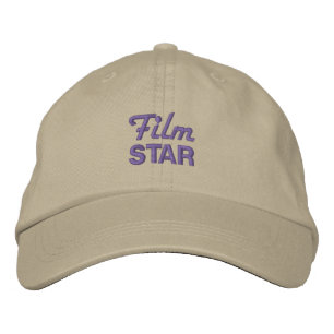 Gorra Bordada Tapa de la estrella de la película