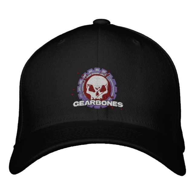 Gorra Bordada Tapa de los GearBones (Anverso)