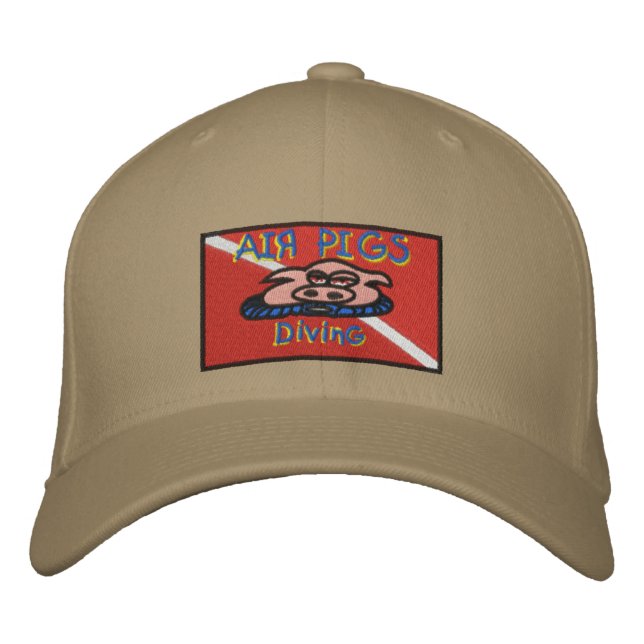Gorra Bordada Tapa de los tubos de aire (Anverso)
