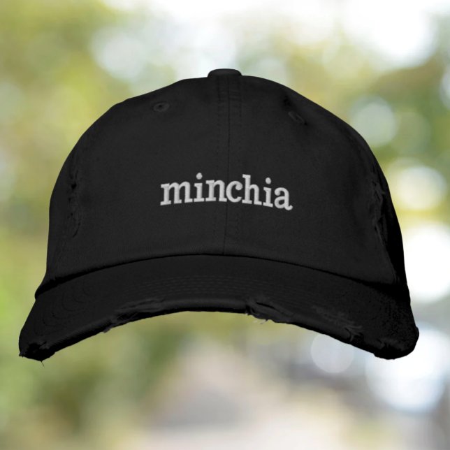 Gorra Bordada Tapa de Minchia bordada (Subido por el creador)