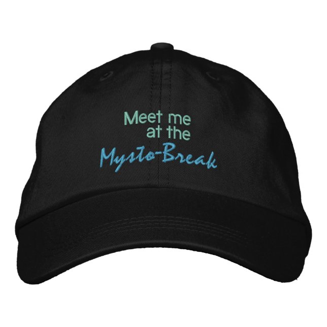 Gorra Bordada Tapa de MYSTO-BREAK (Anverso)