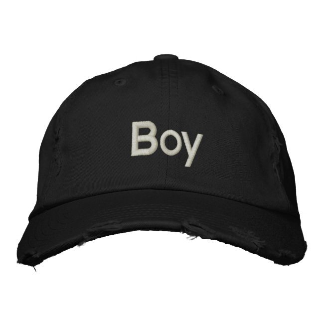 Gorra Bordada Tapa de relaciones (Anverso)