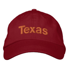Gorra Bordada Tapa de Texas