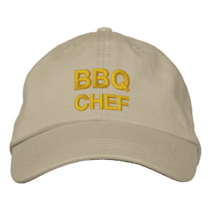 Gorra Bordada Tapa del CHEF barbacoa