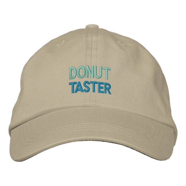 Gorra Bordada Tapa del TASTER DE DONUT (Anverso)
