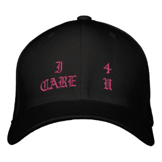Gorra Bordada Tapa 'I Care 4 U' de Icare360