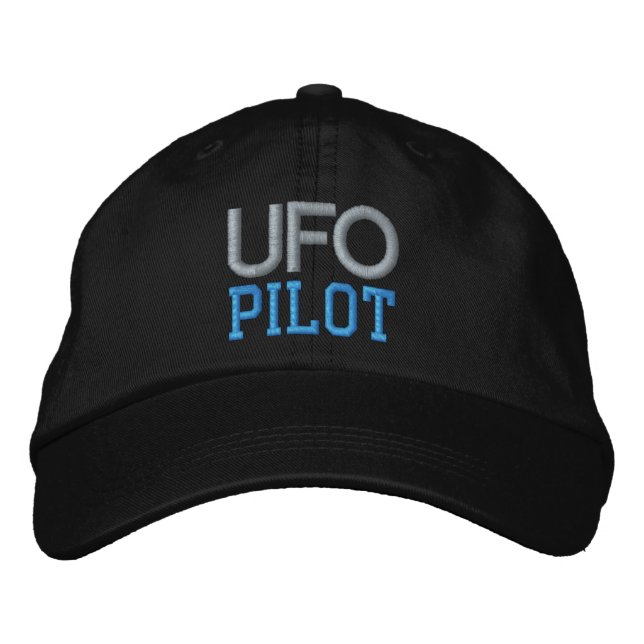 Gorra Bordada Tapa PILOTO UFO (Anverso)