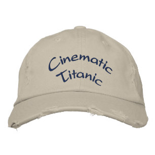 Gorra Bordada Tapa titanística cinemática