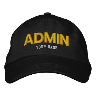 Gorra Bordada Tapón ADMIN