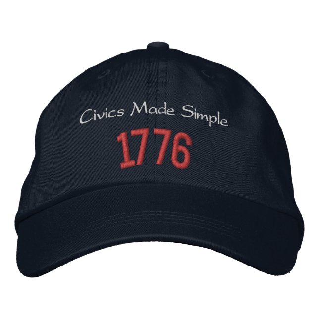 Gorra Bordada Tapón ajustable CMS (Anverso)
