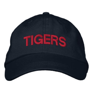 Gorra Bordada Tapón ajustable para tigres