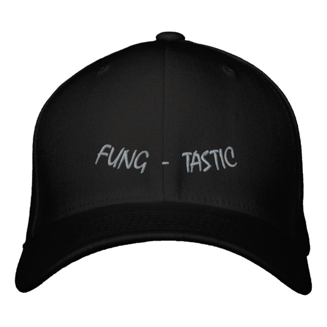 Gorra Bordada Tapón barnizado elegante de fung-tastic (Anverso)