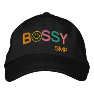 Gorra Bordada Tapón BOSSY por SRF