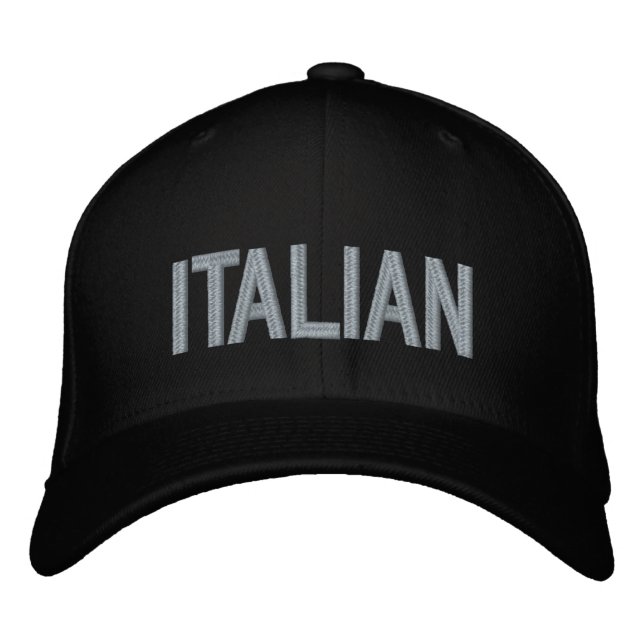 Gorra Bordada Tapón con bordado italiano (Anverso)