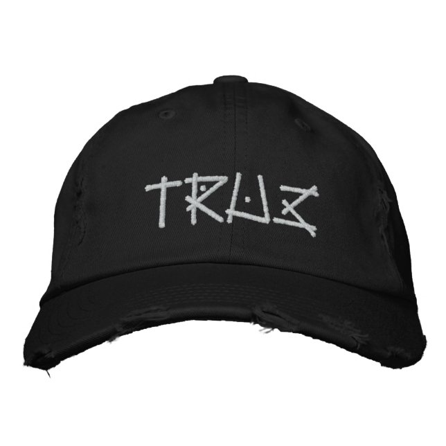 Gorra Bordada Tapón con problemas Tru3motion (Anverso)