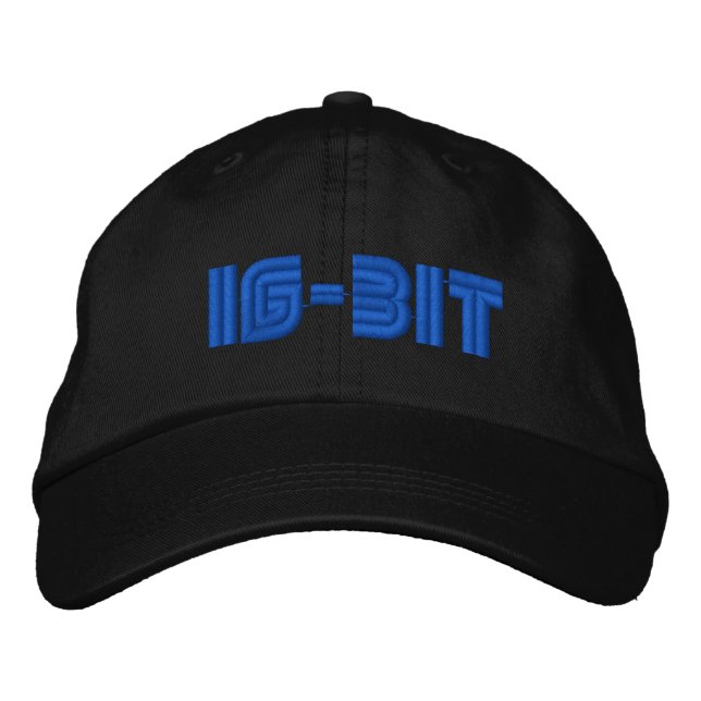 Gorra Bordada Tapón de 16 bits (Anverso)