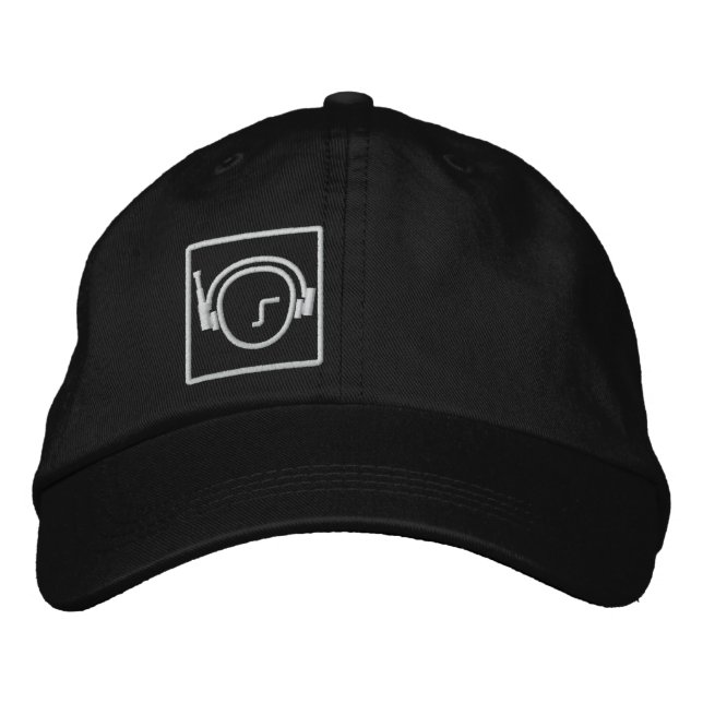 Gorra Bordada Tapón de auriculares (Anverso)