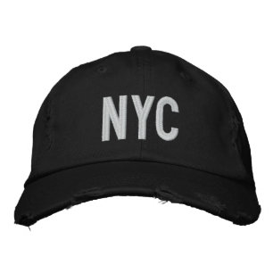 GORRA BORDADA TAPÓN DE BÉISBOL DE TUMBONAS DE NYC