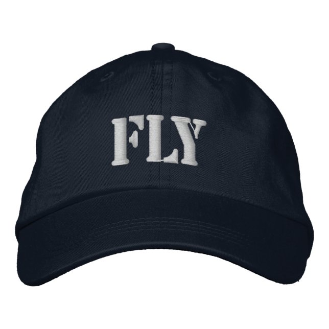 GORRA BORDADA TAPÓN DE BÉISBOL EMBROLLADO DE VUELO (Anverso)