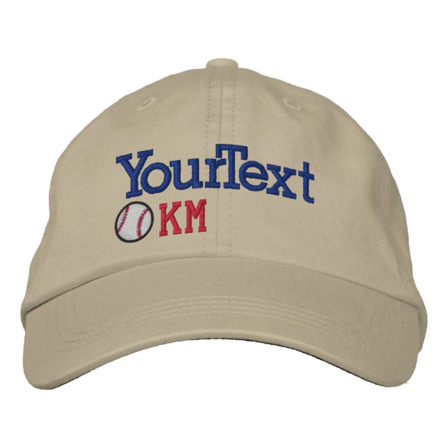 Gorra Bordada Tapón de BÉISBOL por SRF (Anverso)