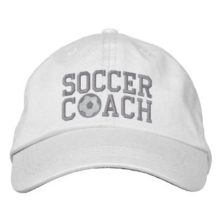 Gorra Bordada Tapón de entrenador de fútbol