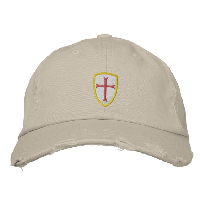 Gorra Bordada Tapón de protección de la cruz roja (Anverso)
