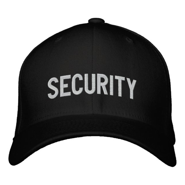 Gorra Bordada Tapón de seguridad (Anverso)