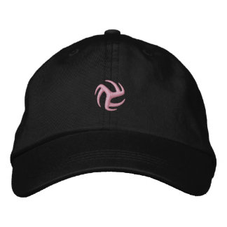 Gorra Bordada Tapón de voleibol - Rosa