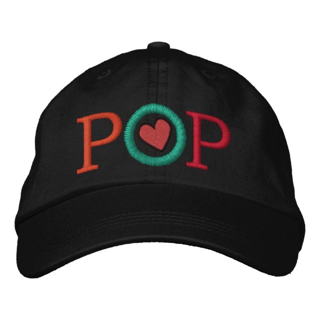 Gorra Bordada Tapón POP por SER (Anverso)