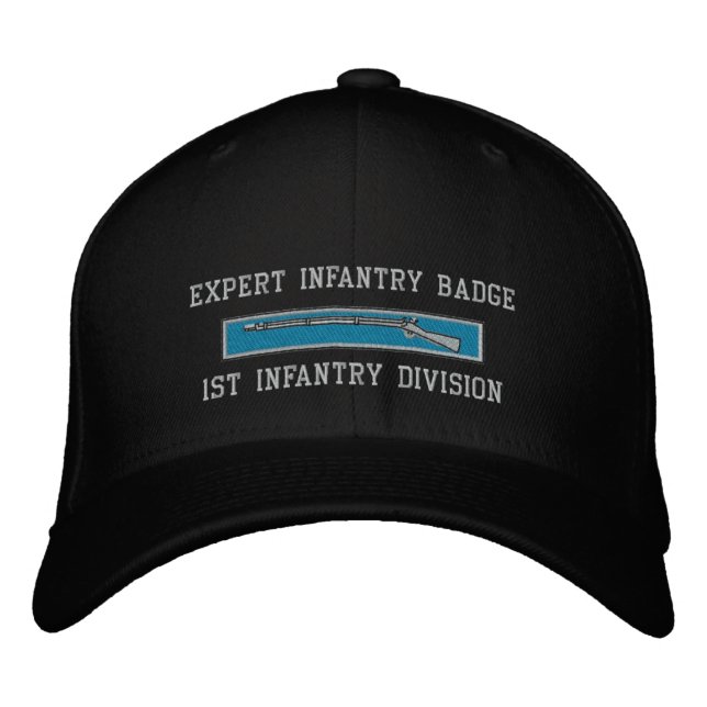 Gorra Bordada Tarjeta de Infantería Experta (Anverso)