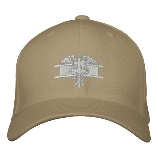 Gorra Bordada Tarjeta médica de campo de expertos (Anverso)