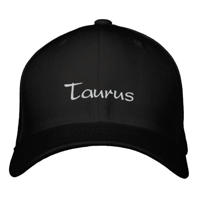 Gorra Bordada Tauro (Anverso)